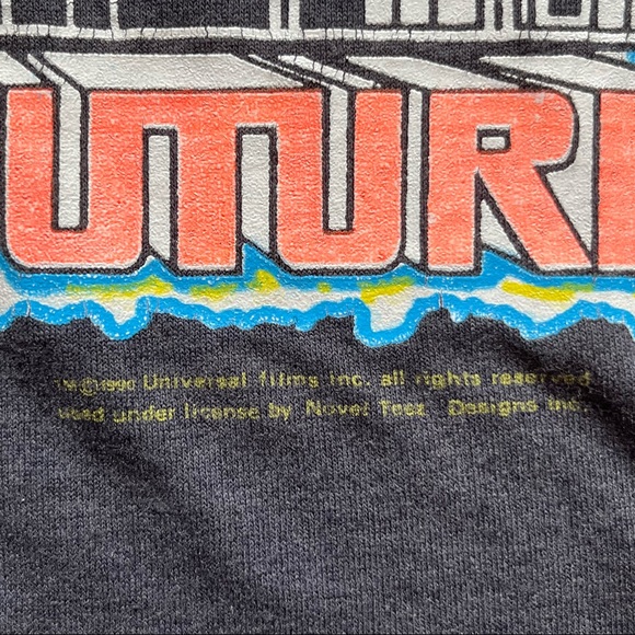 Back To The Future Original T-Shirt 1990 - Picture 3 of 7